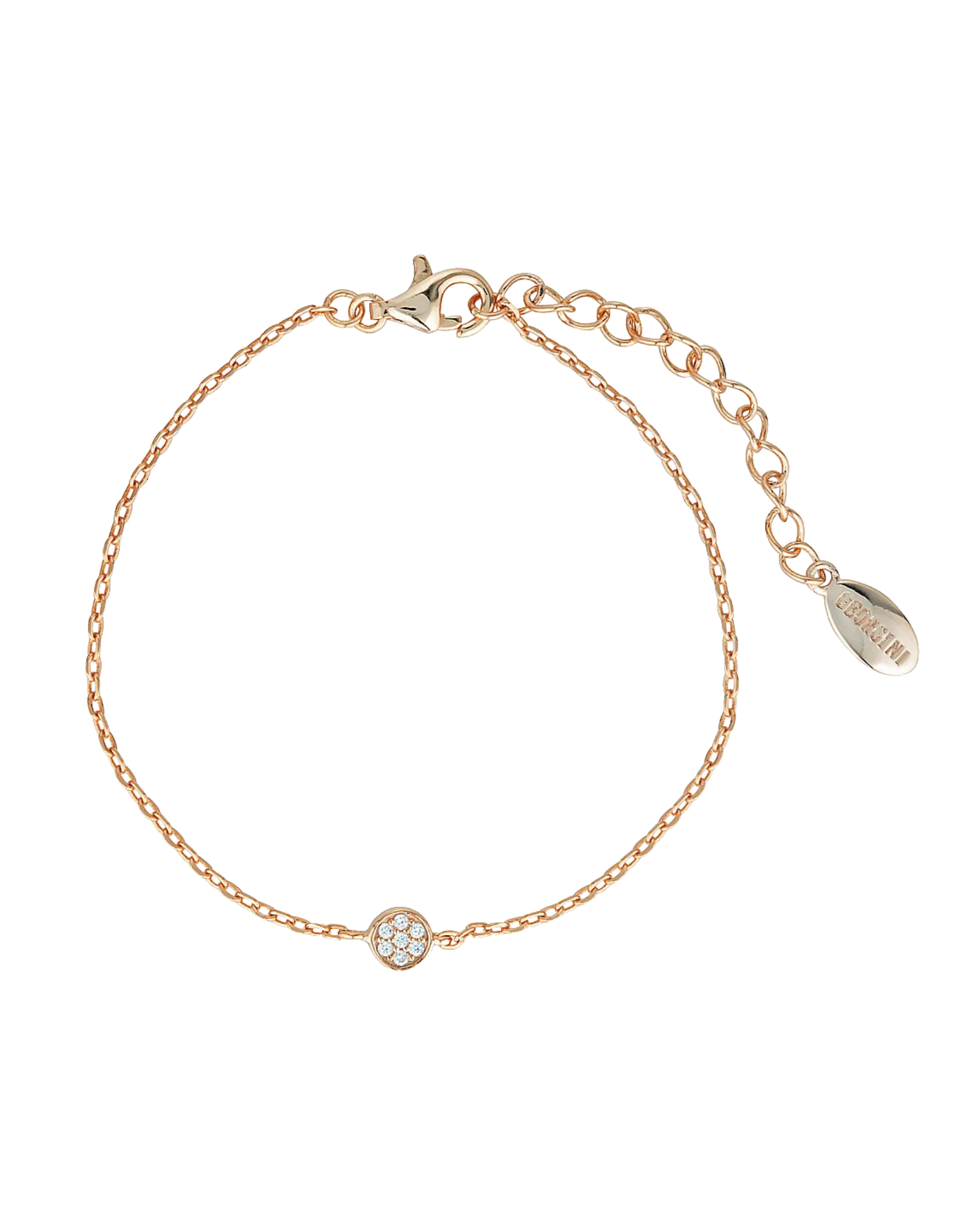 Georgini Dotti Bracelet w/ CZ - Rose Gold