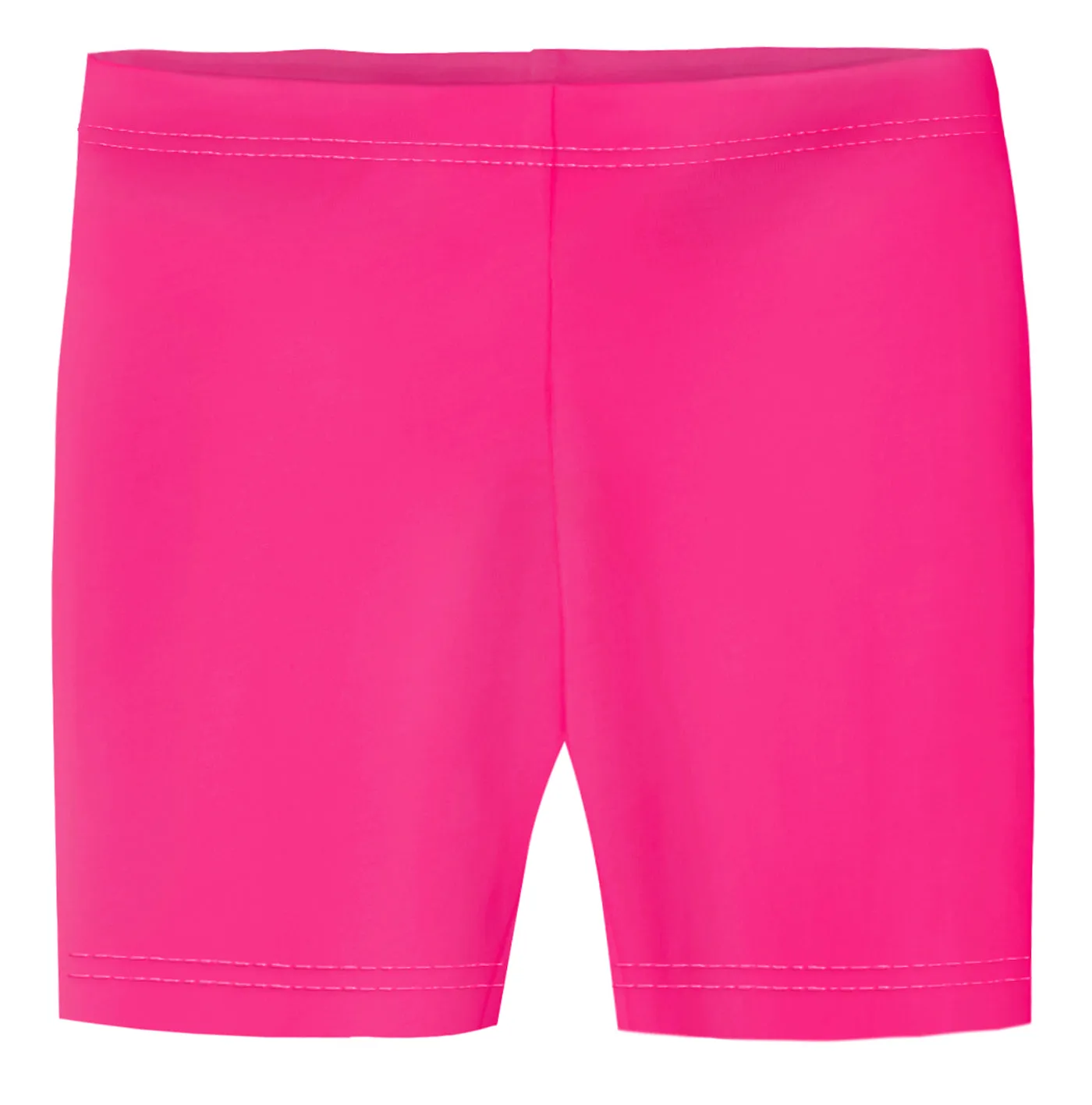 Girls Soft 100% Cotton Bike Shorts | Hot Pink