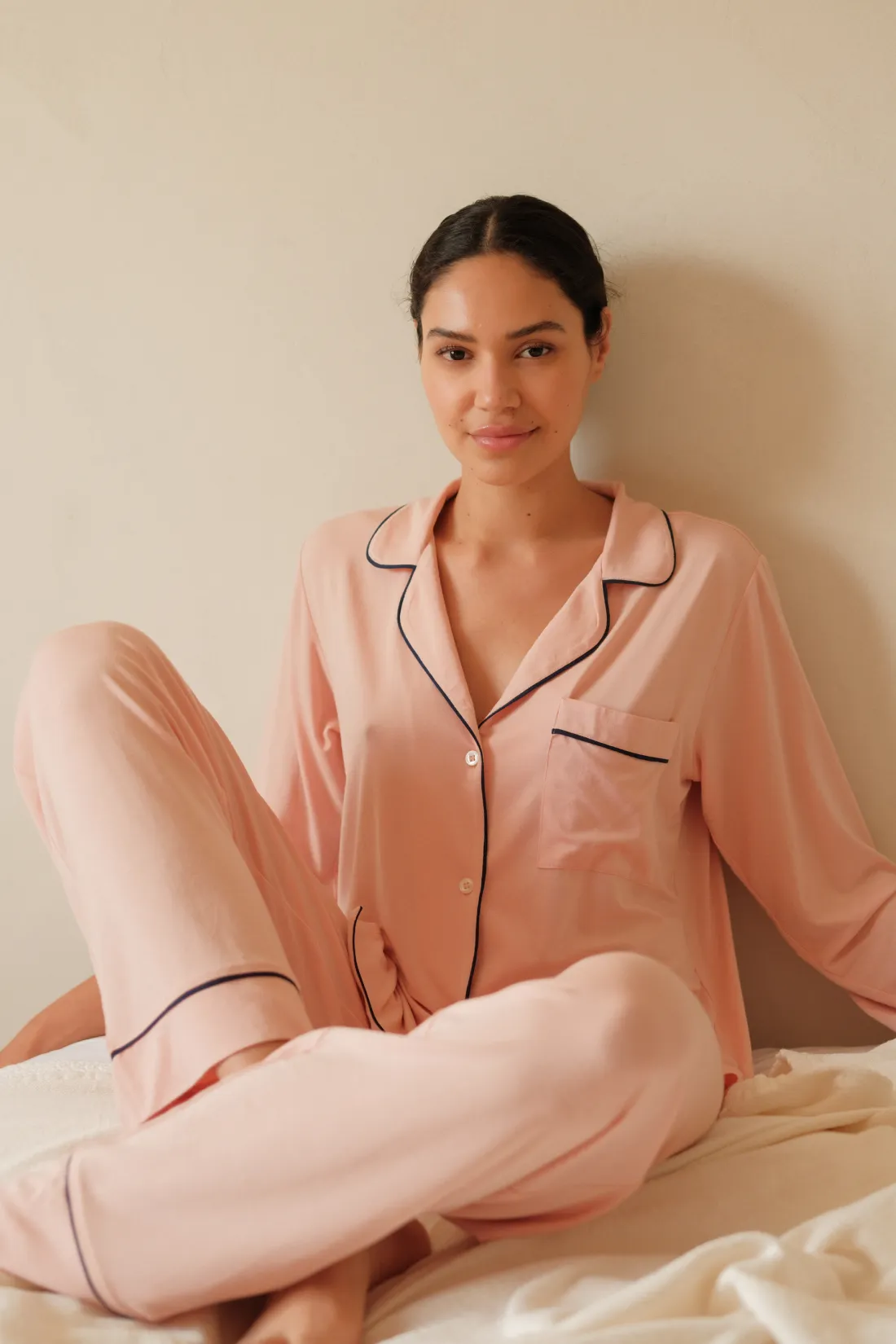 Gisele TENCEL Modal Long PJ Set