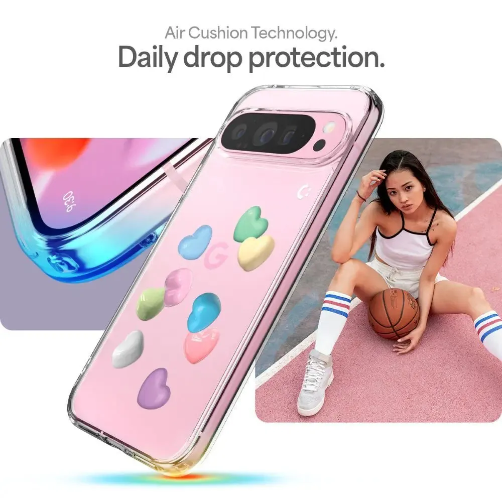 Google Pixel 9 Pro XL Case Ultra Hybrid Candy Hearts