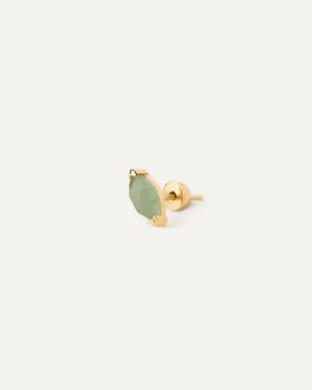 Green Aventurine Nomad Single Earring