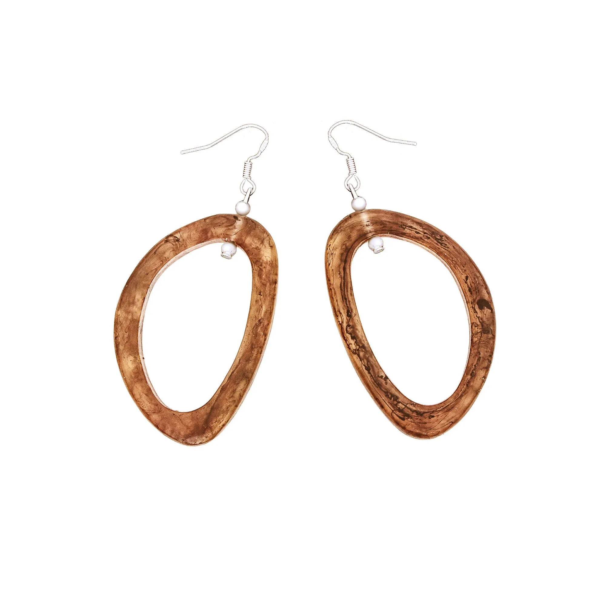 Havana Resin Earrings