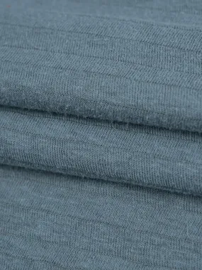 Hemp, Organic Cotton & Recycled Polyester Mid-Weight Jersey Fabric ( KJ17811, 5 Colors )