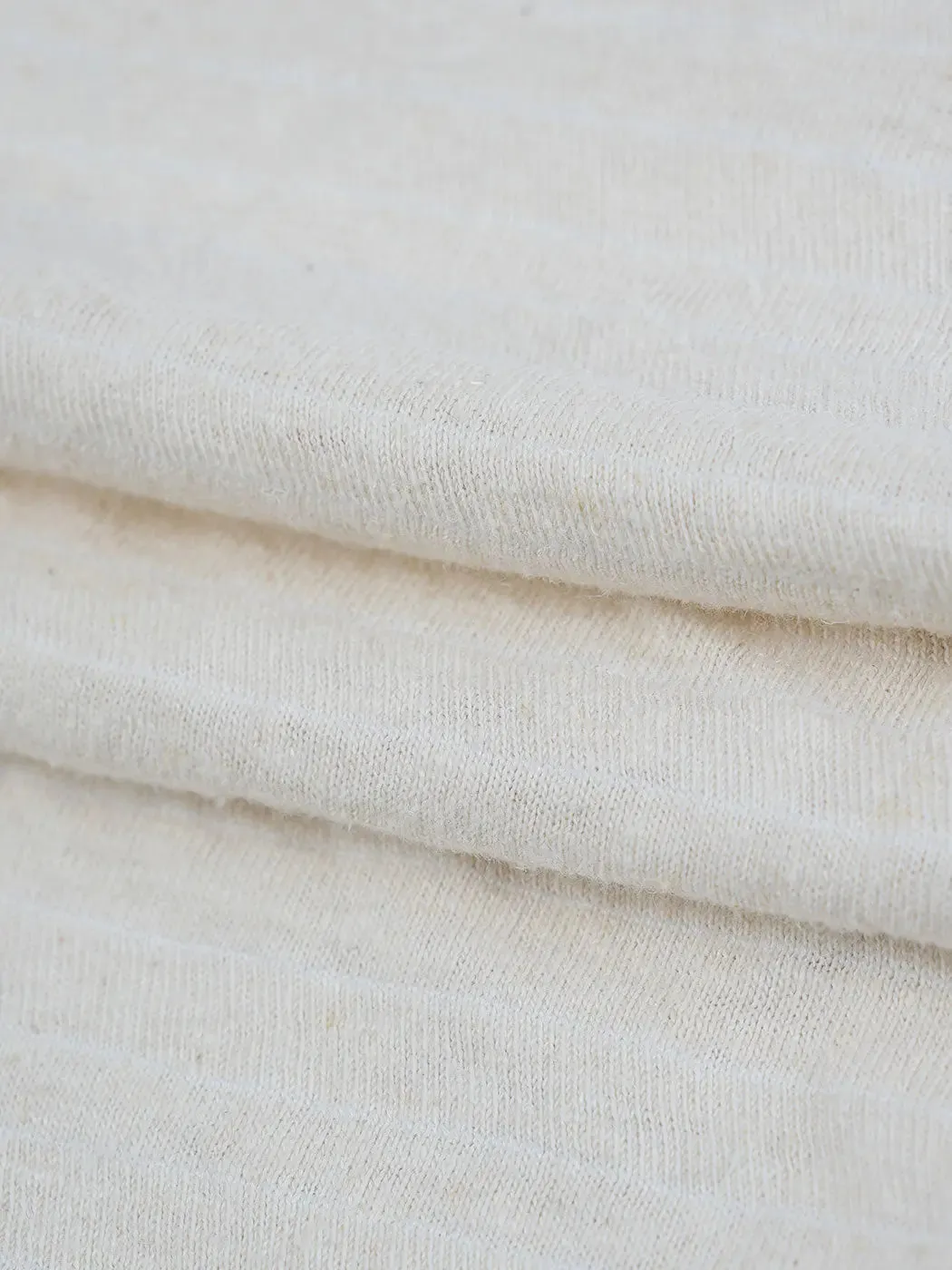 Hemp, Organic Cotton & Recycled Polyester Mid-Weight Jersey Fabric ( KJ17811, 5 Colors )