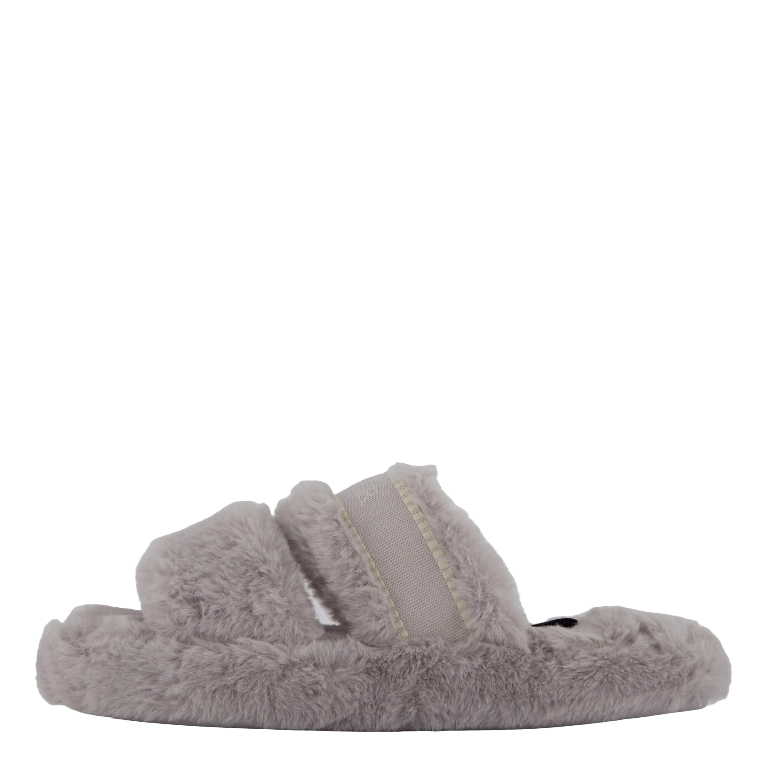 Hilfiger Fur Basics Slipper Grey Whisper