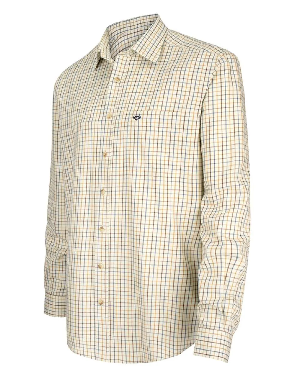 Hoggs of Fife Inverness Pure Cotton Tattersall Shirt