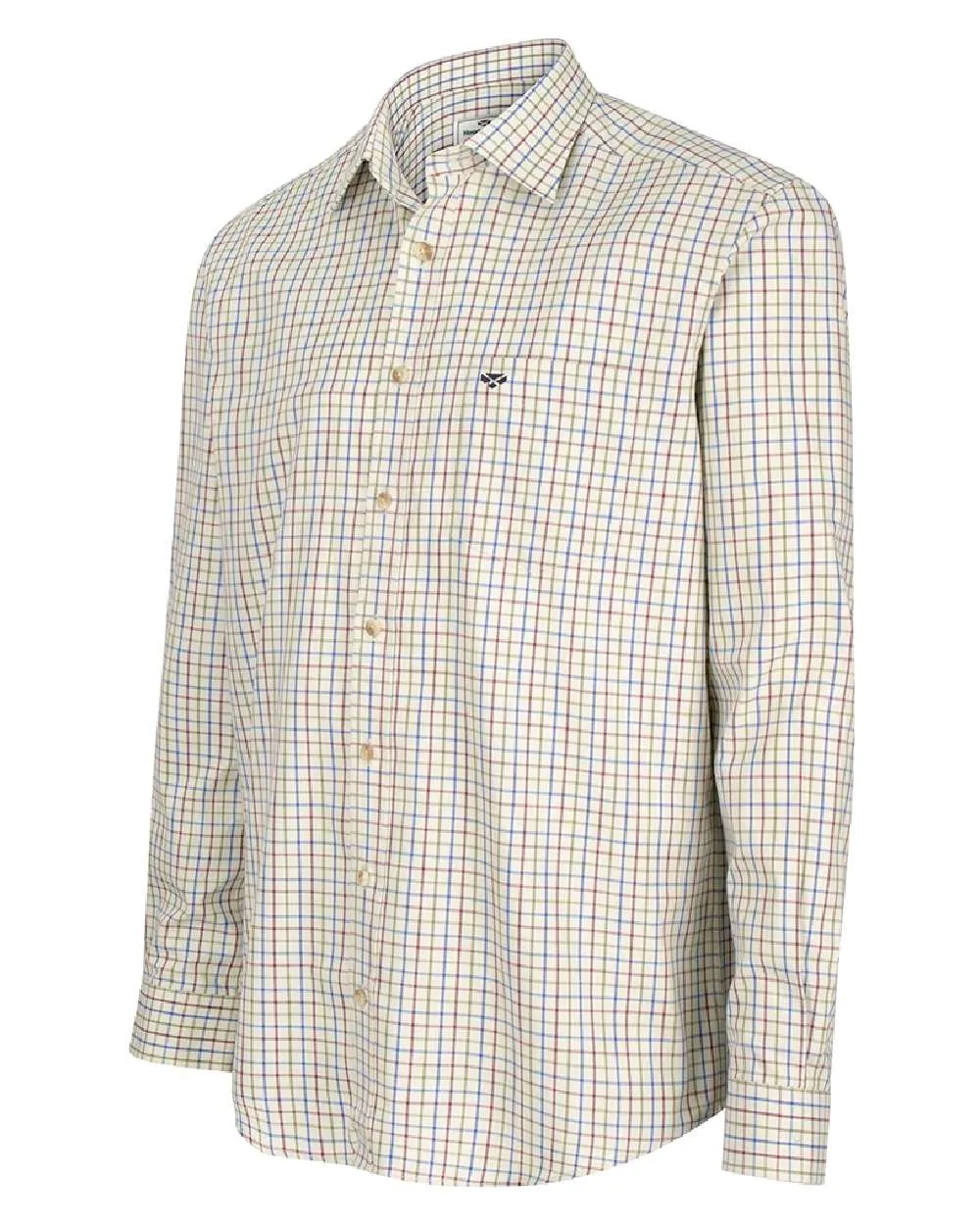 Hoggs of Fife Inverness Pure Cotton Tattersall Shirt