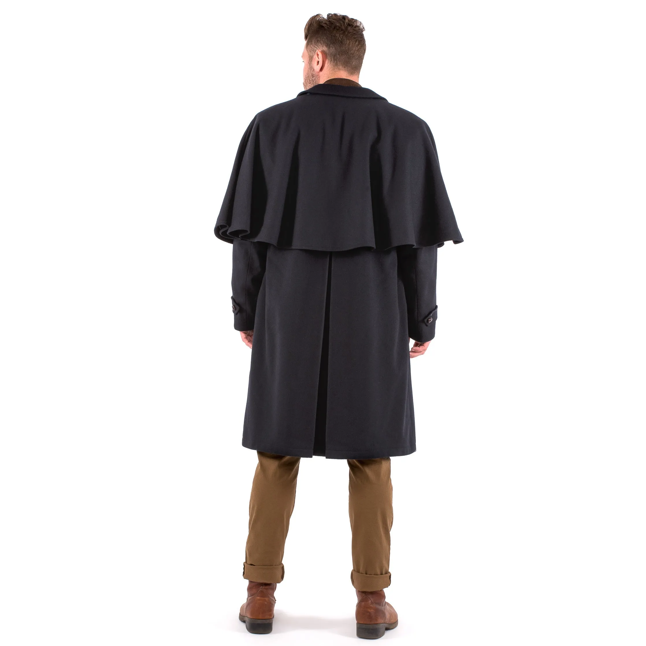 Holmes - Traditional Austrian Capelet Coat or Inverness Coat