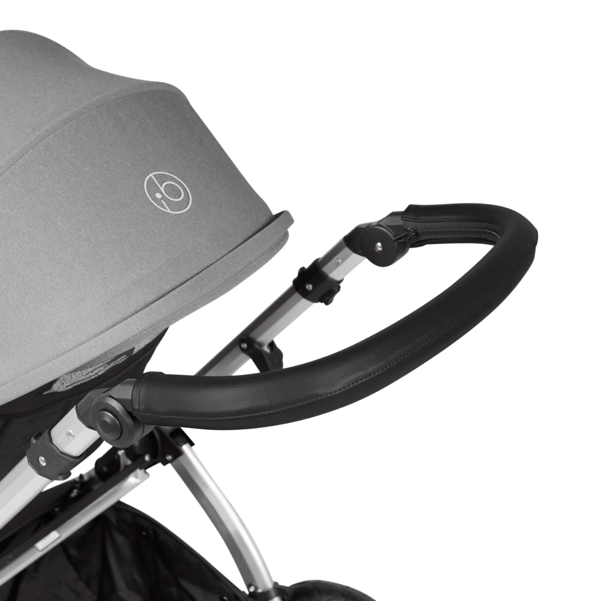 Ickle Bubba Stomp Luxe 2 in 1 Pushchair - Silver / Pearl Grey / Black