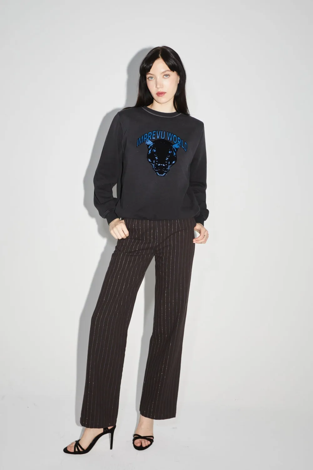 Imprevu Blue Panther Sweatshirt