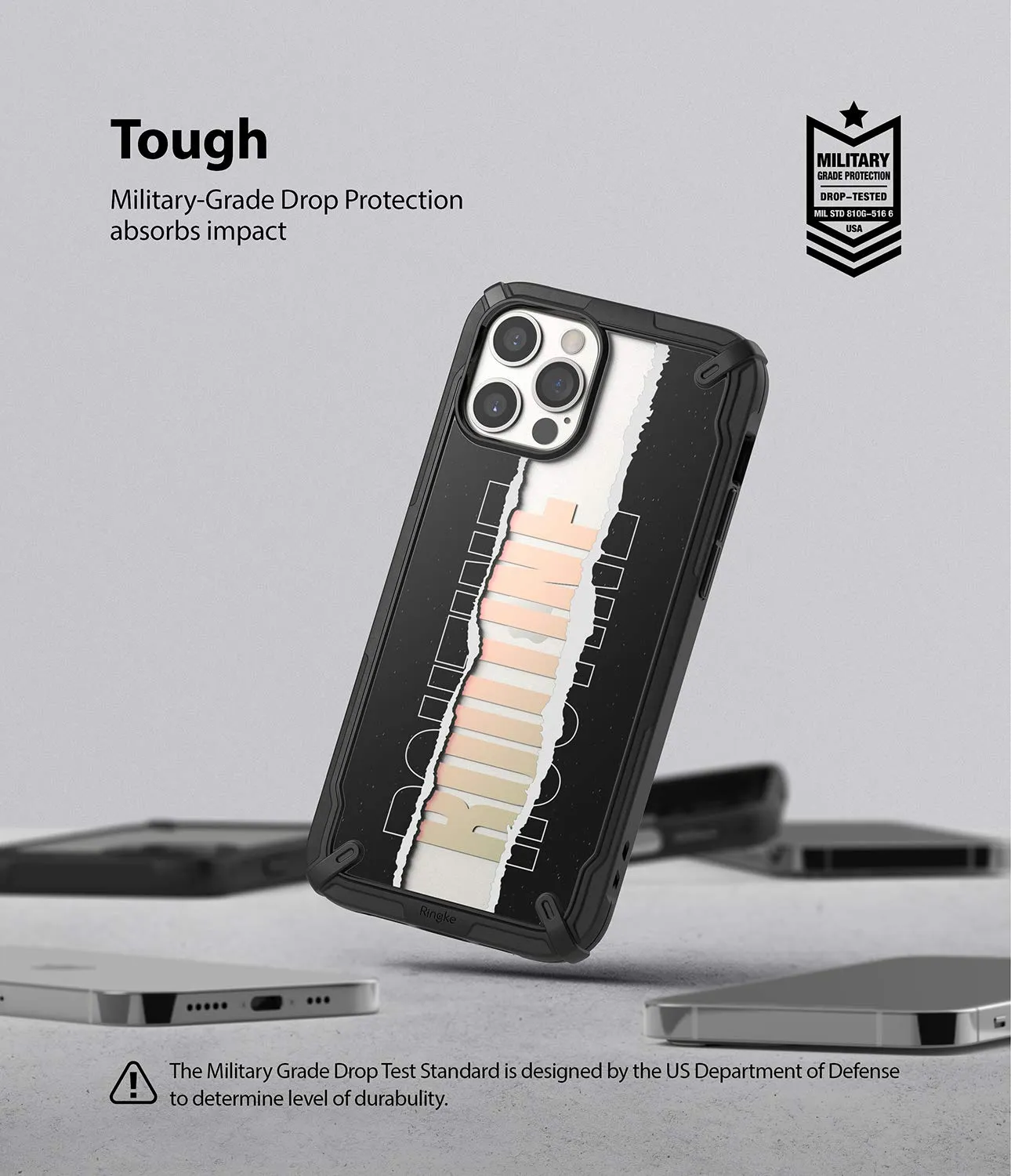 iPhone 12 / 12 Pro Back Cover Case | Fusion X Design - Routine