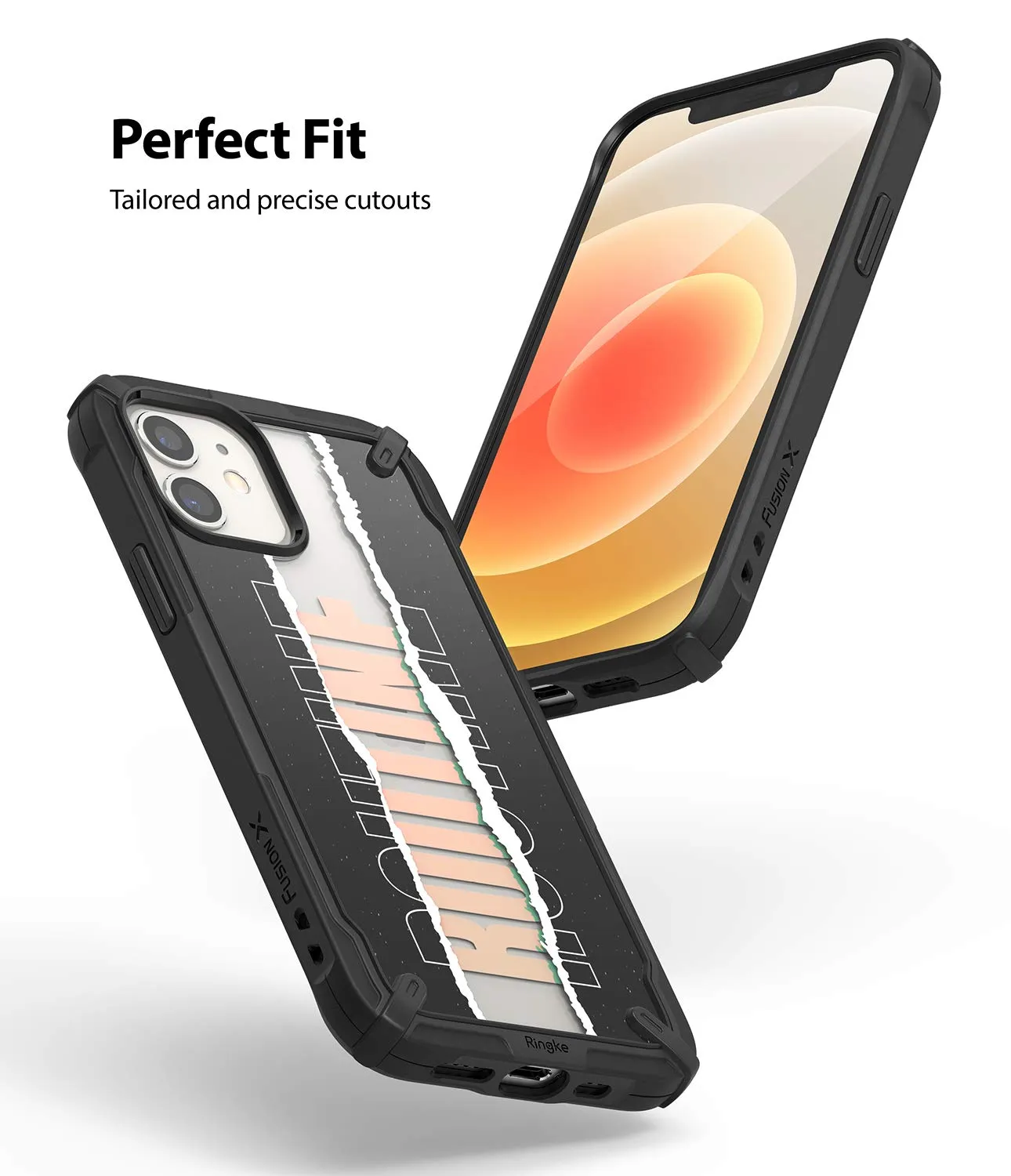 iPhone 12 Mini Back Cover Case | Fusion X Design - Routine