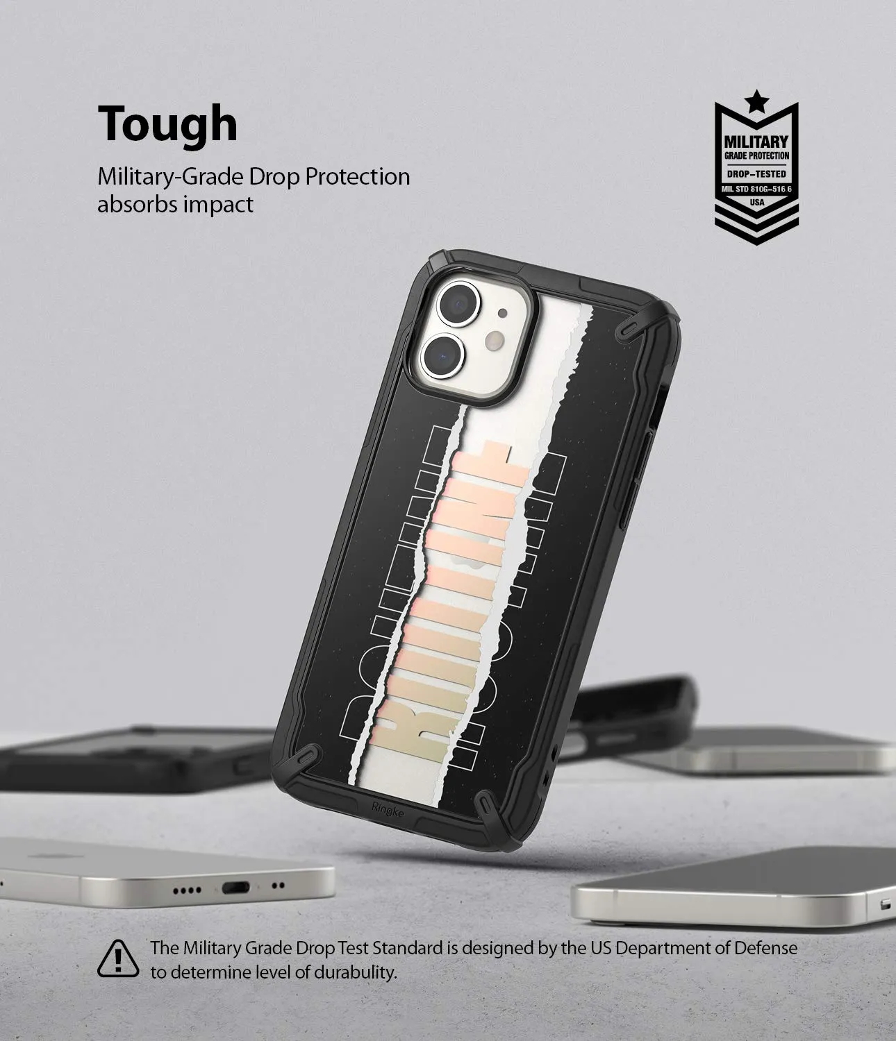 iPhone 12 Mini Back Cover Case | Fusion X Design - Routine