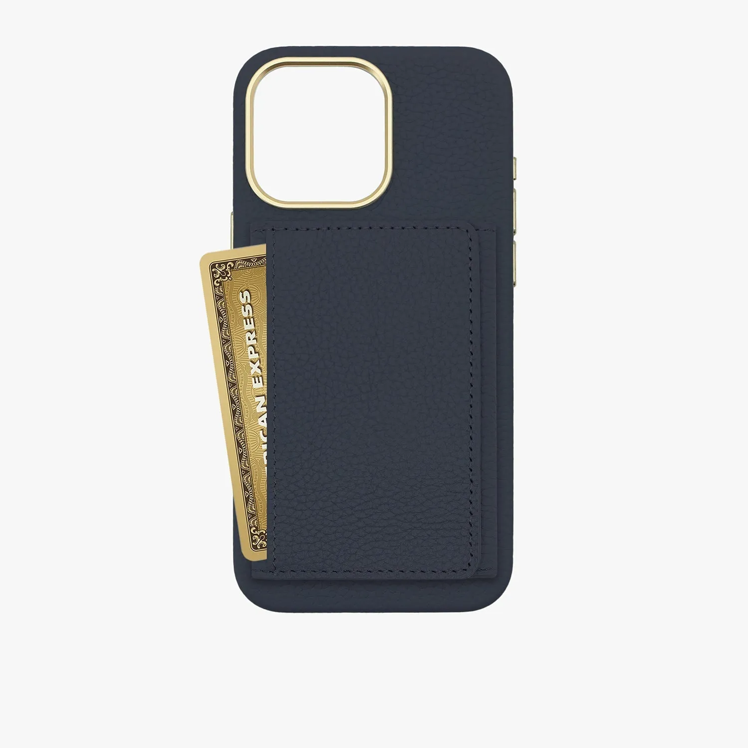 iPhone 15 Leather Case with MagSafe Trifold Wallet Set