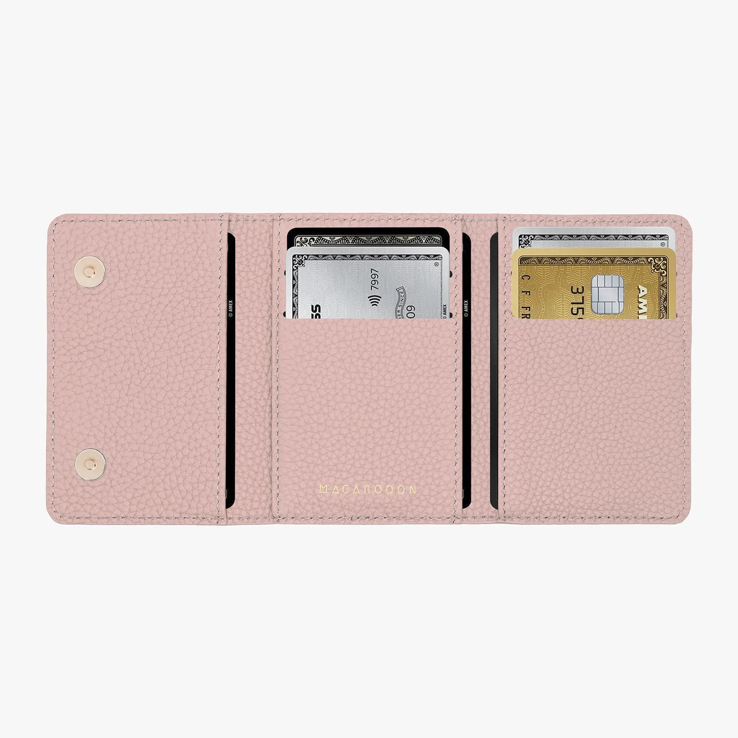 iPhone 15 Leather Case with MagSafe Trifold Wallet Set