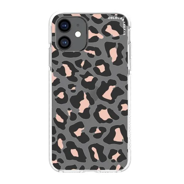 iPhone Case - Blush Rose Black Leopard