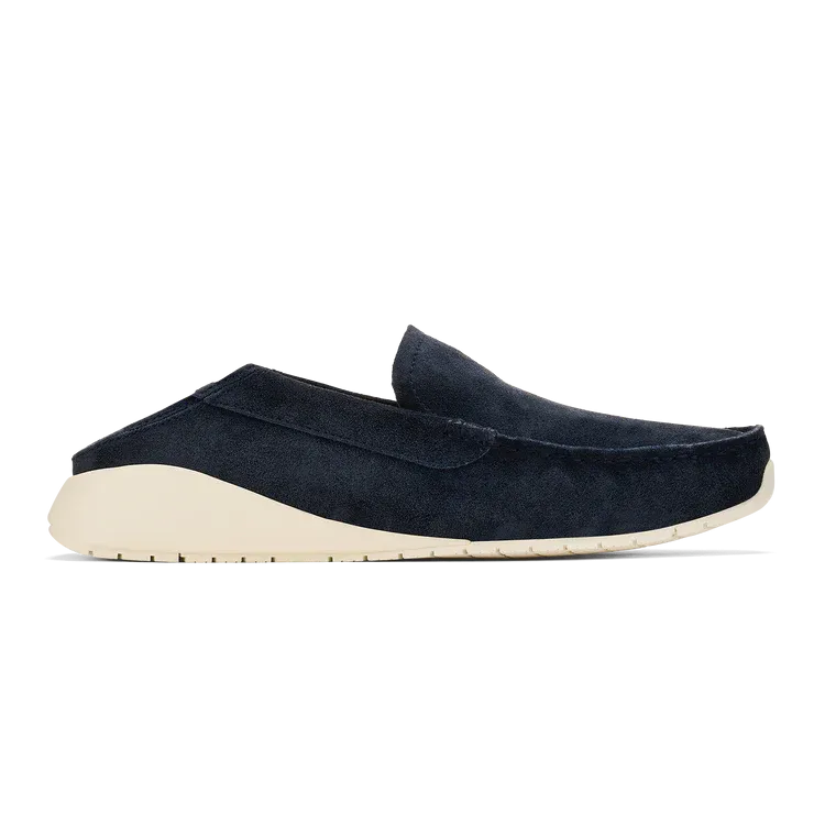 KA' A Italian Suede Loafer Navy