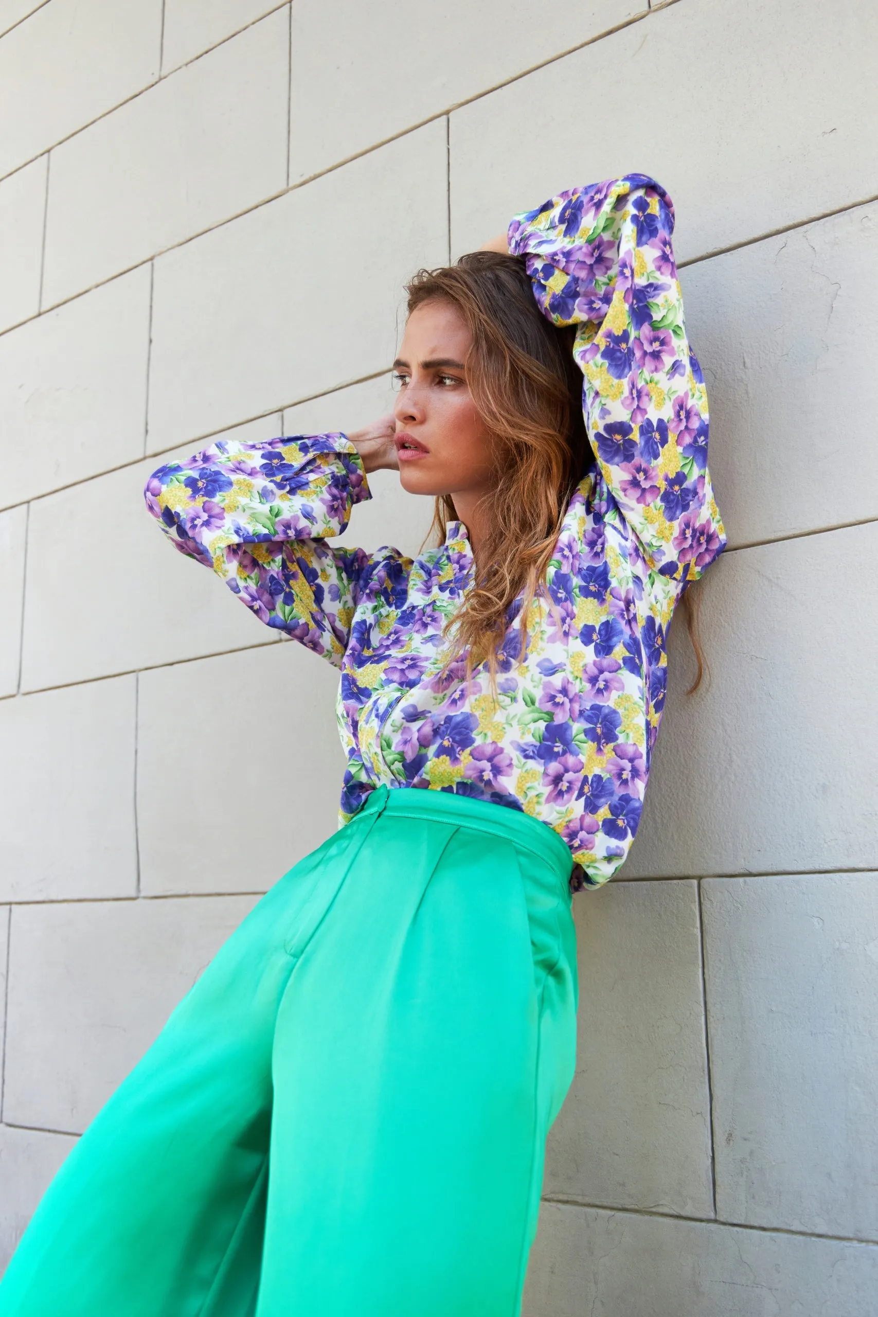 Lollys Laundry Floral Print Elif Shirt