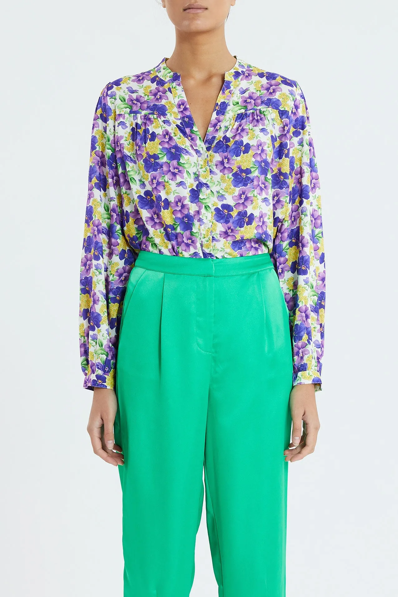 Lollys Laundry Floral Print Elif Shirt