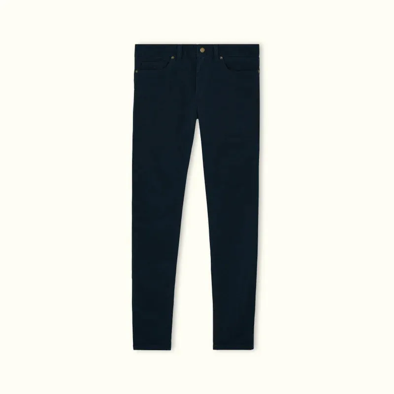 Loxton Jean - Stretch Moleskin - Navy