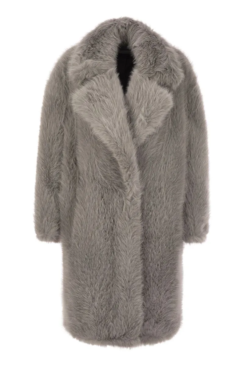 MANICO - COAT IN FAUX FUR