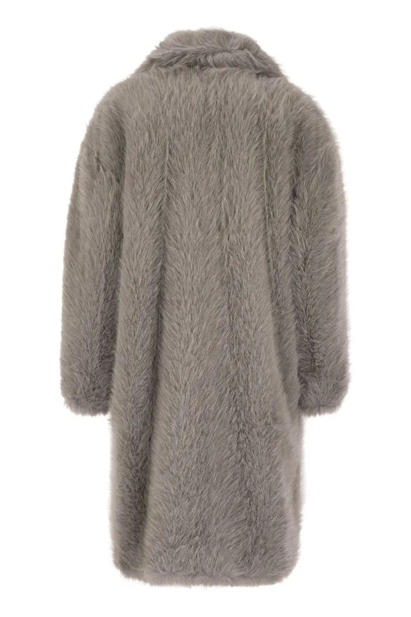 MANICO - COAT IN FAUX FUR