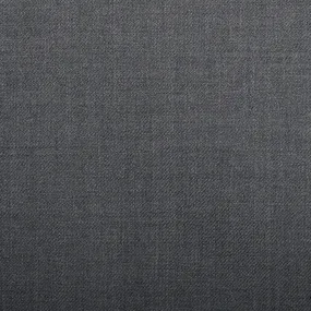 Medium Grey Plain Twill Crystal Super 130's Suiting