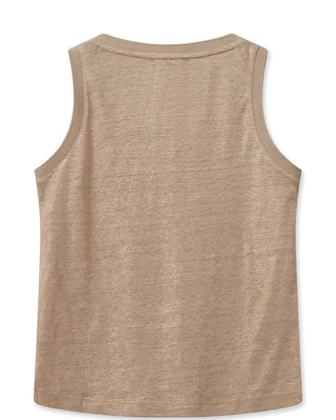 Mos Mosh Sesame Casa Foil Tank Top