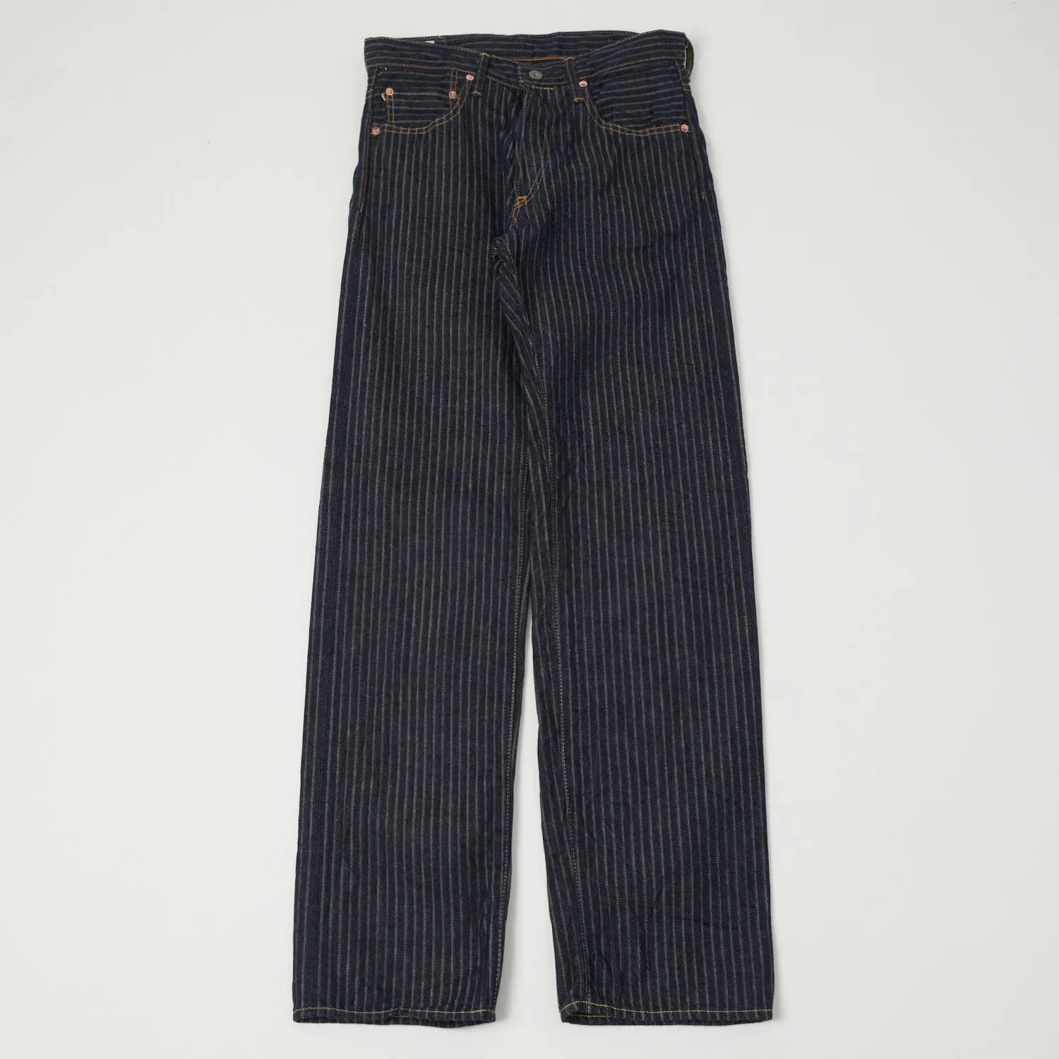 ONI 022-HJS 12oz Drop Needle Wide Straight Jean - One Wash