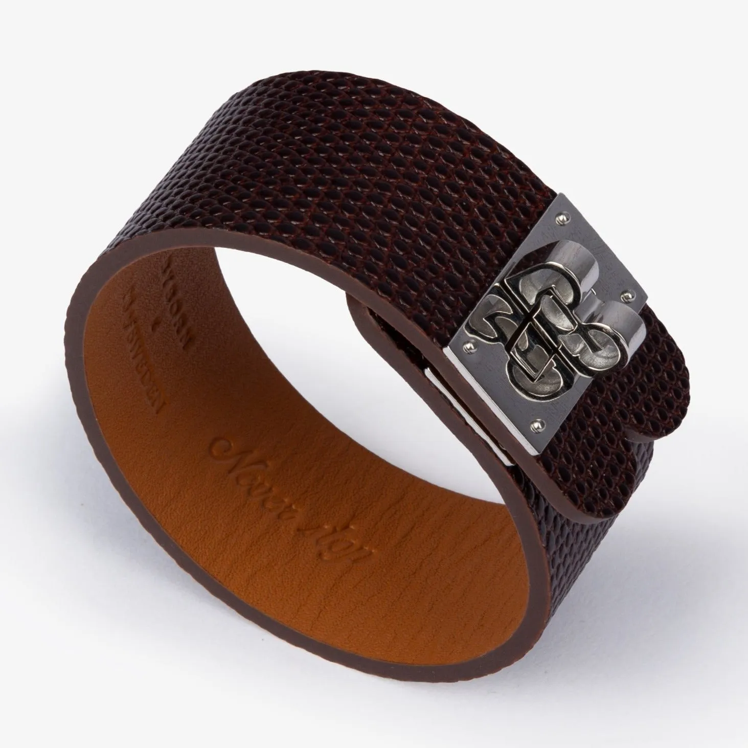 PS x BYBORN BRACELET Brown Silver