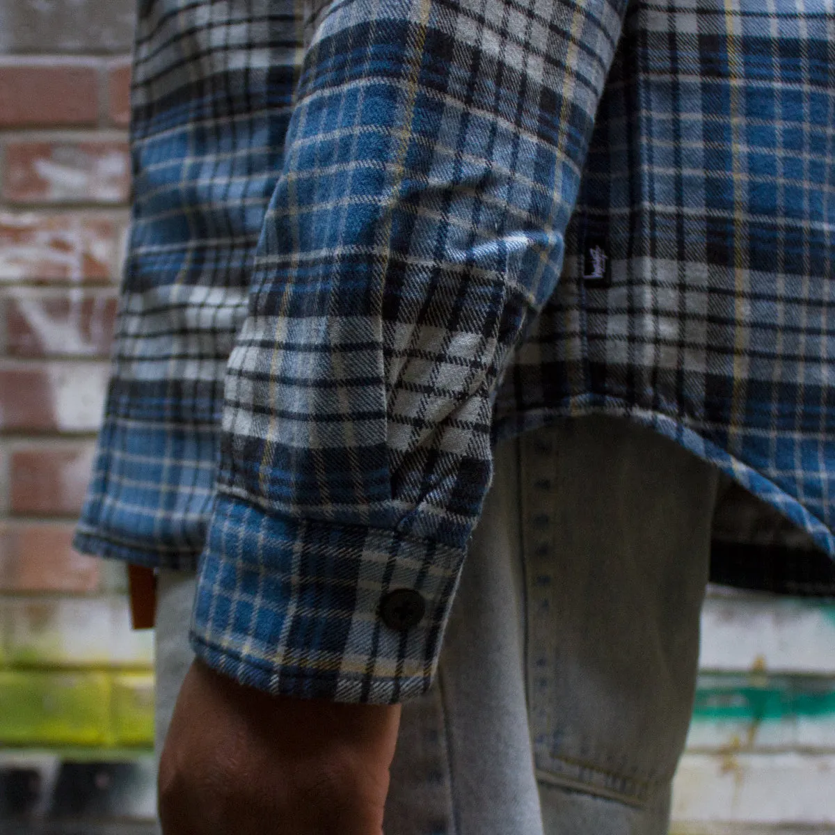 Quilted Lined Plaid Shirt