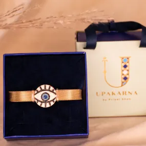 Round Evil Eye Watch Belt Gift Box