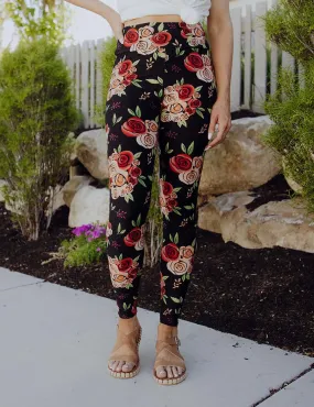 SA Exclusive Wild Rose Leggings