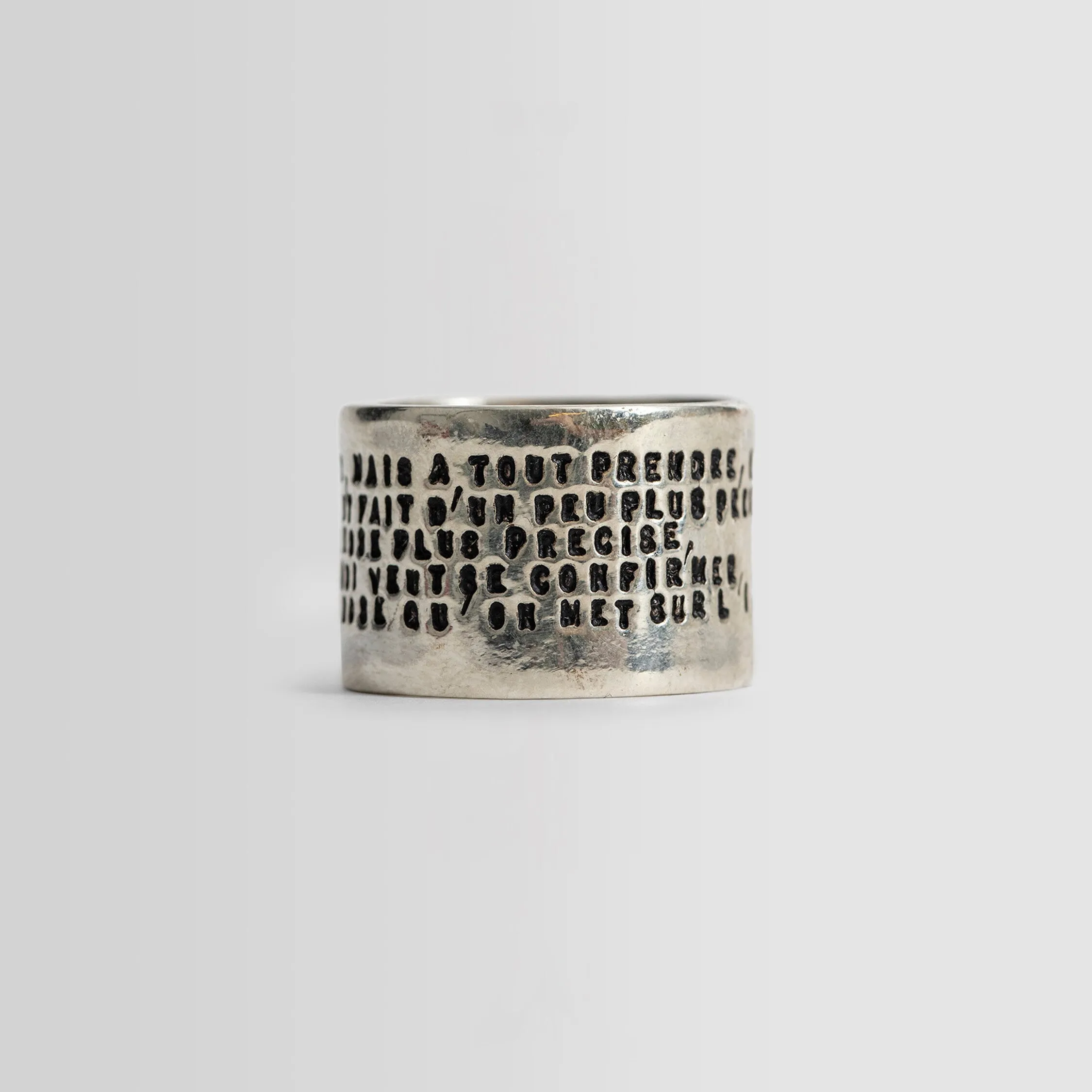 SERGE THORAVAL UNISEX SILVER JEWELLERY