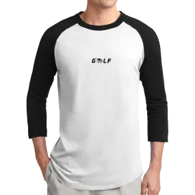 Sport-Tek Colorblock Raglan Jersey- Golf Head