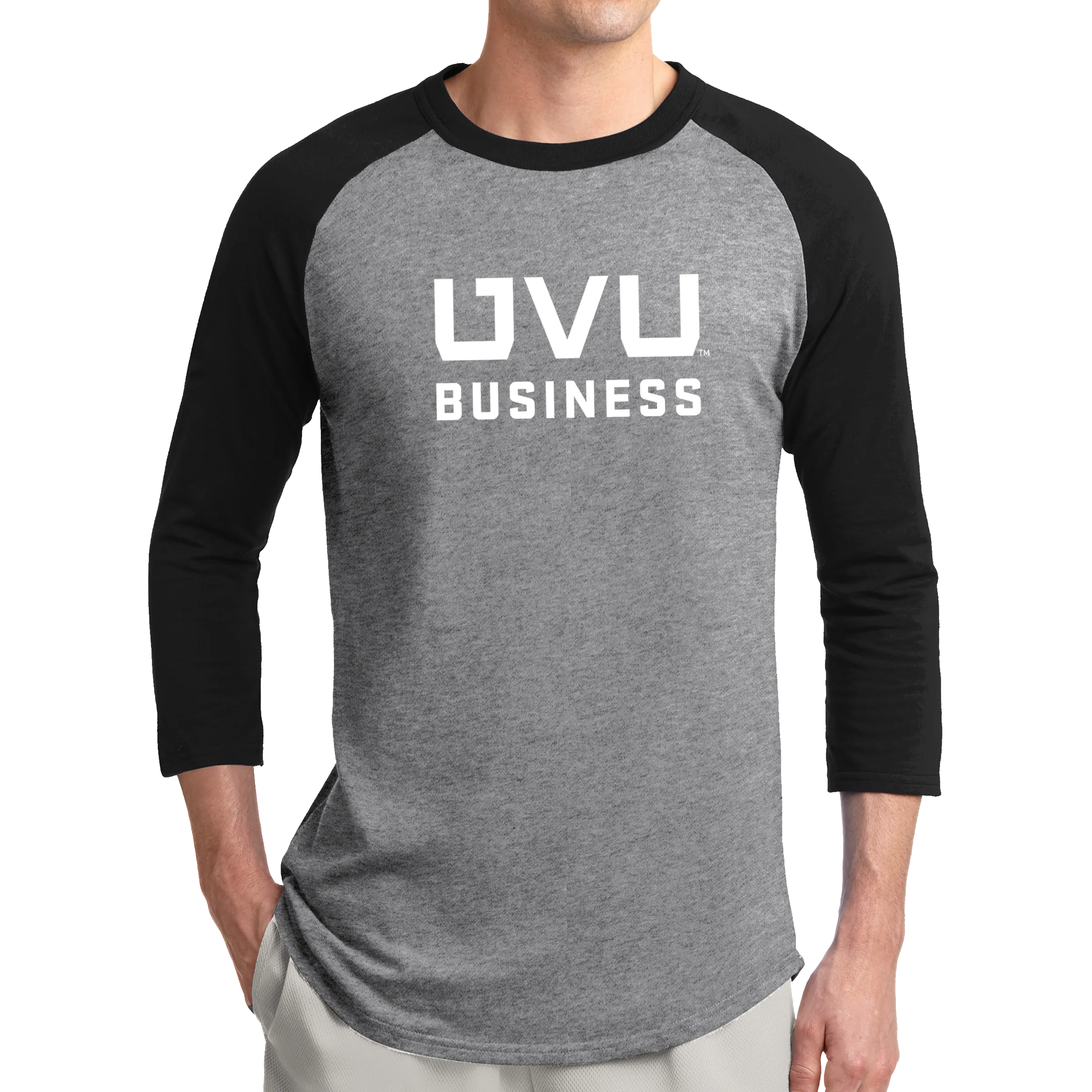 Sport-Tek Colorblock Raglan Jersey- UVU Business