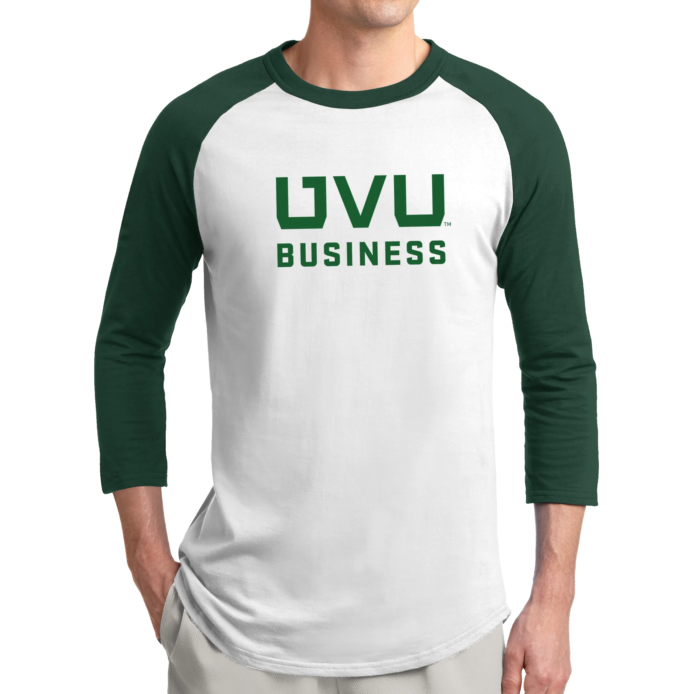 Sport-Tek Colorblock Raglan Jersey- UVU Business