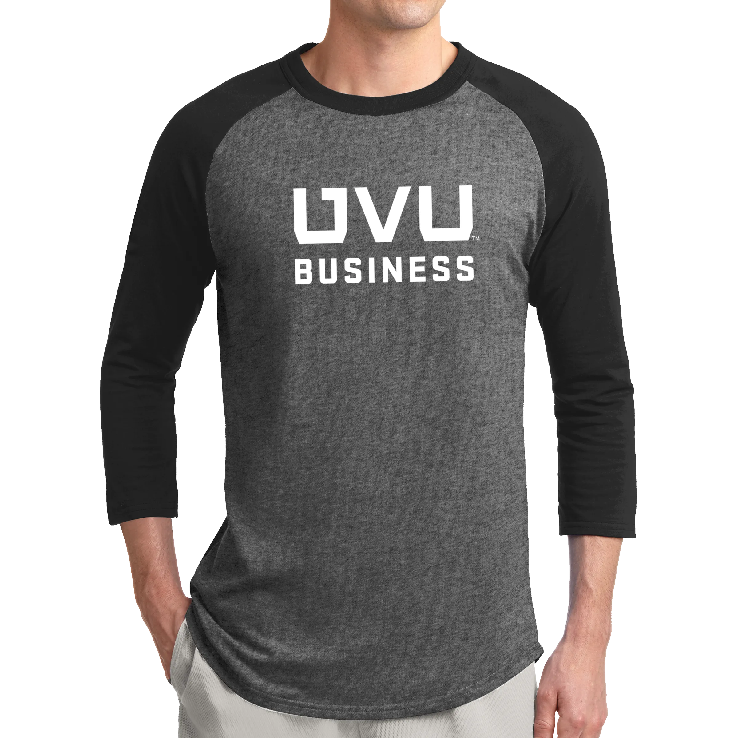 Sport-Tek Colorblock Raglan Jersey- UVU Business