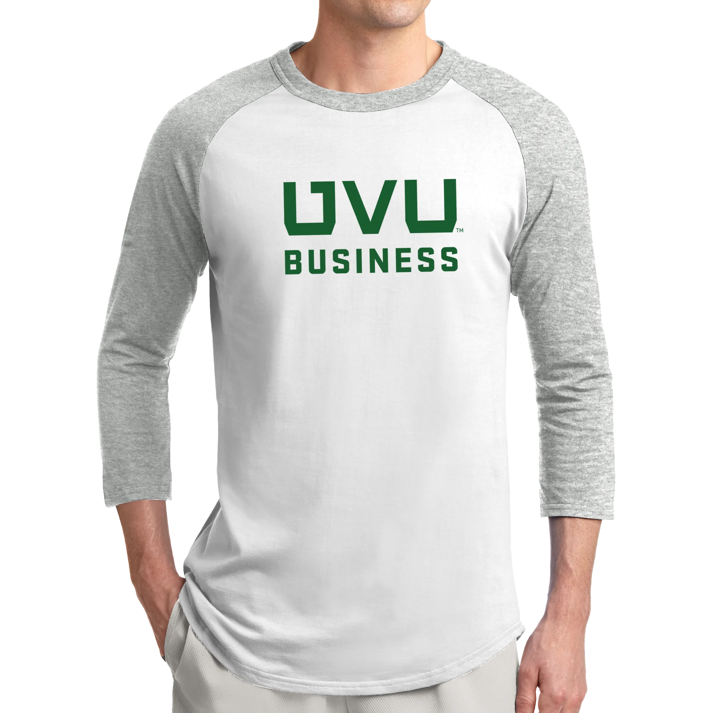 Sport-Tek Colorblock Raglan Jersey- UVU Business