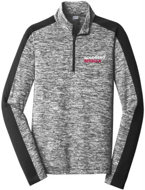 Sport-Tek® PosiCharge® Electric Heather Colorblock 1/4 Zip Pullover (2 Colors Available)