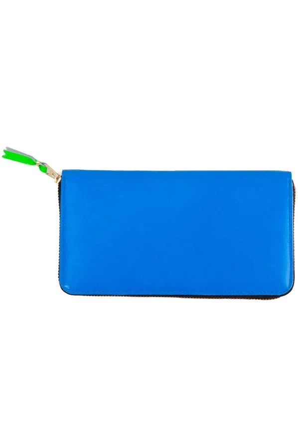 Super Fluo Long Zip Around Wallet