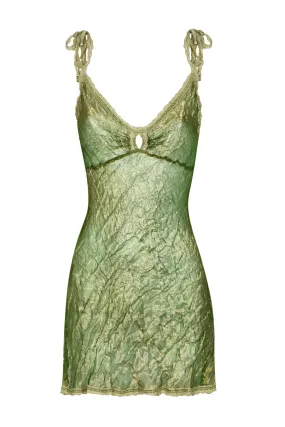 Sylph Mini Dress - Green