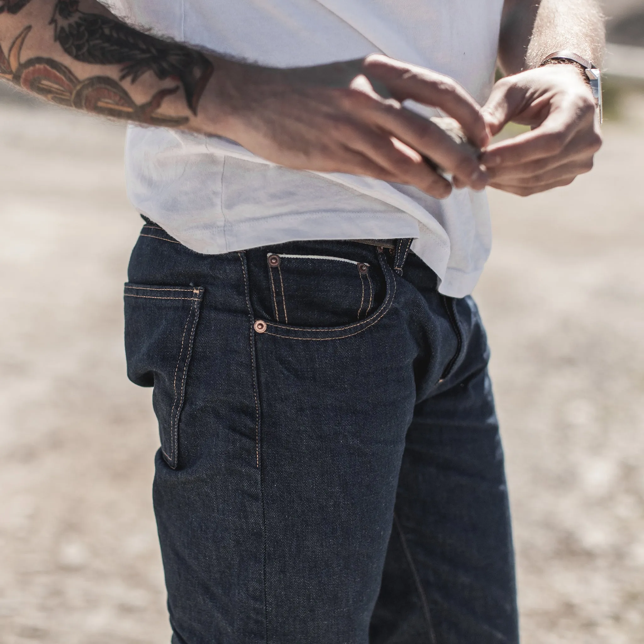 The Slim Jean in 110 Year Denim