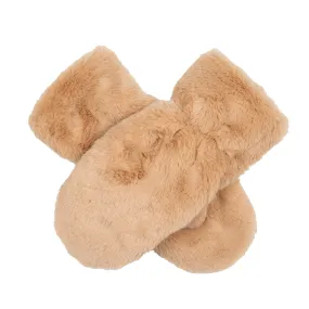 Women’s Faux Fur Mittens