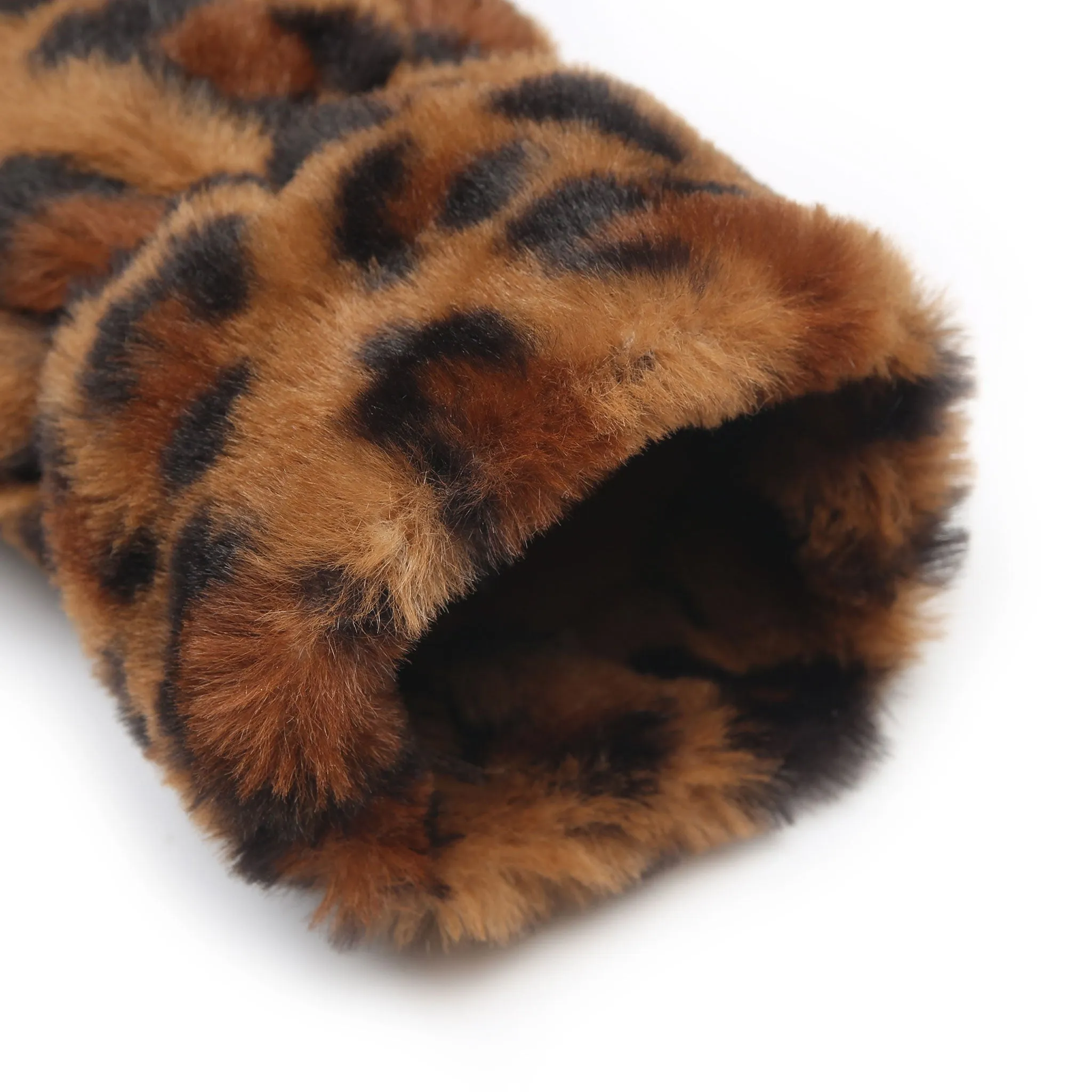 Women’s Faux Fur Mittens