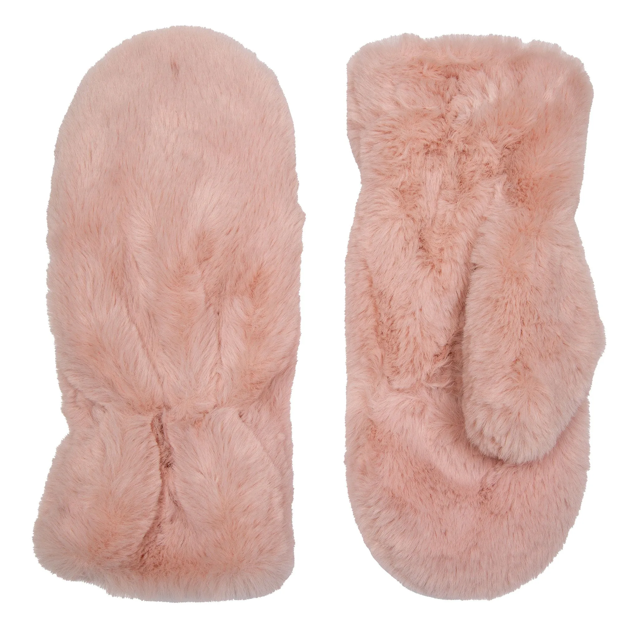 Women’s Faux Fur Mittens