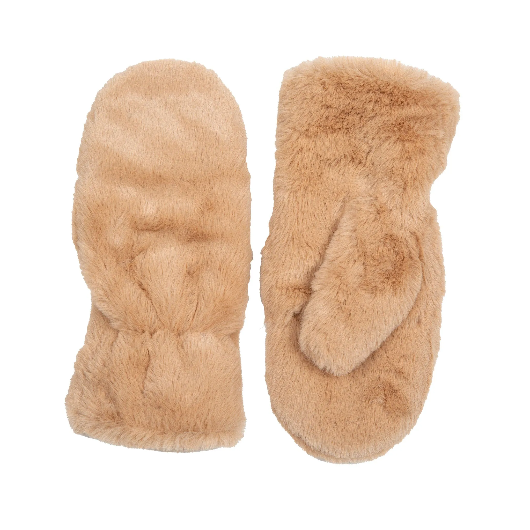 Women’s Faux Fur Mittens