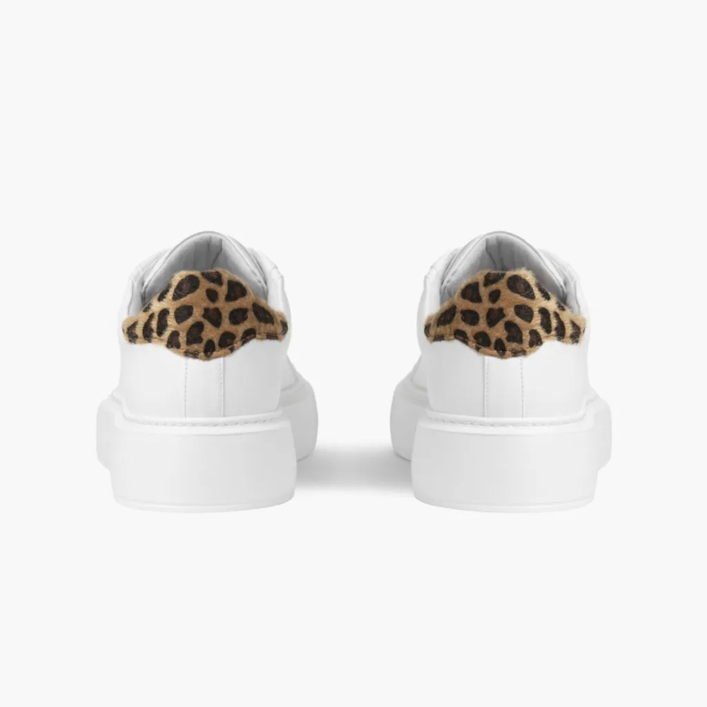 Women's Grand | White x Leopard